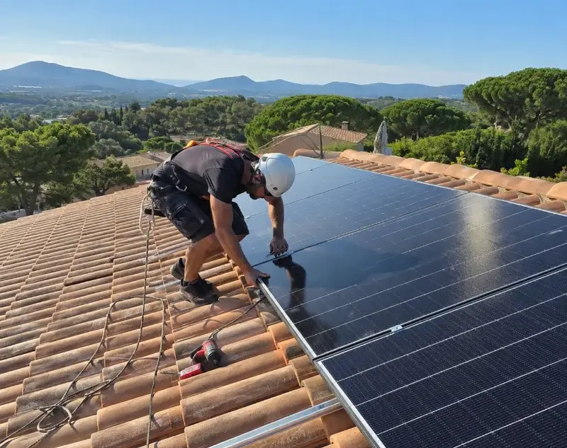Installateur panneaux solaires Étoile-sur-Rhône — pose photovoltaïque sur toiture