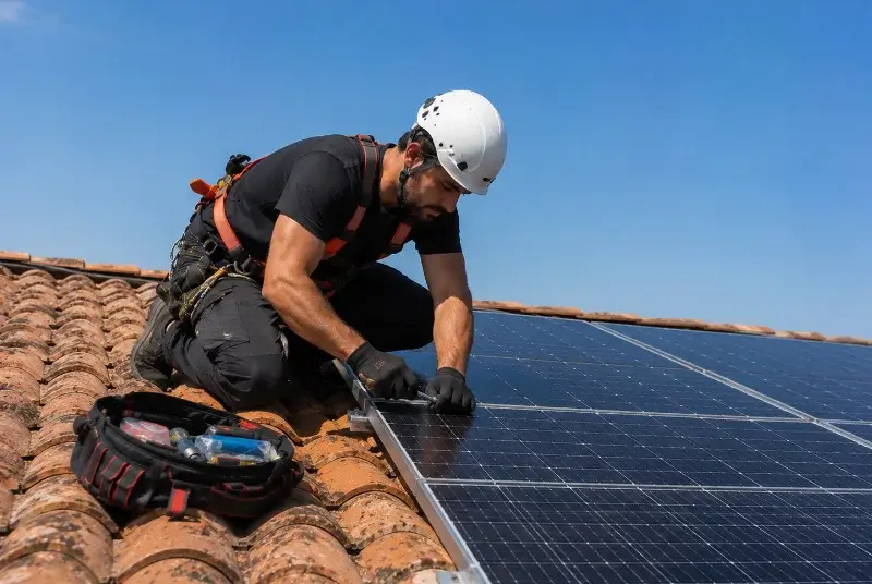 Maintenance et monitoring de panneaux solaires à Étoile-sur-Rhône