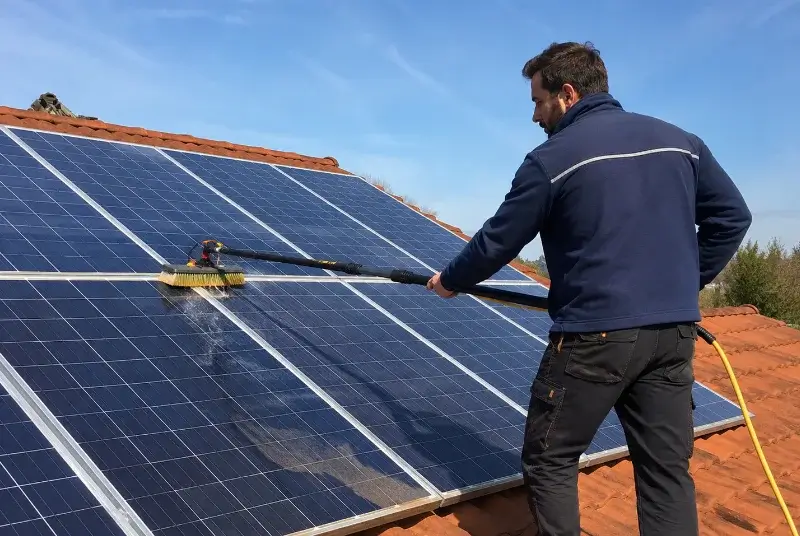 Nettoyage et entretien de panneaux solaires à Étoile-sur-Rhône