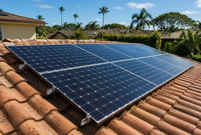 Installation de panneaux solaires à Étoile-sur-Rhône